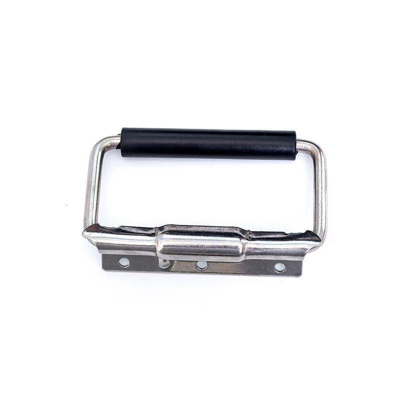 Caja de herramientas de acero minimalista clásico XT-HD997, cofre plegable y tirador de elevación